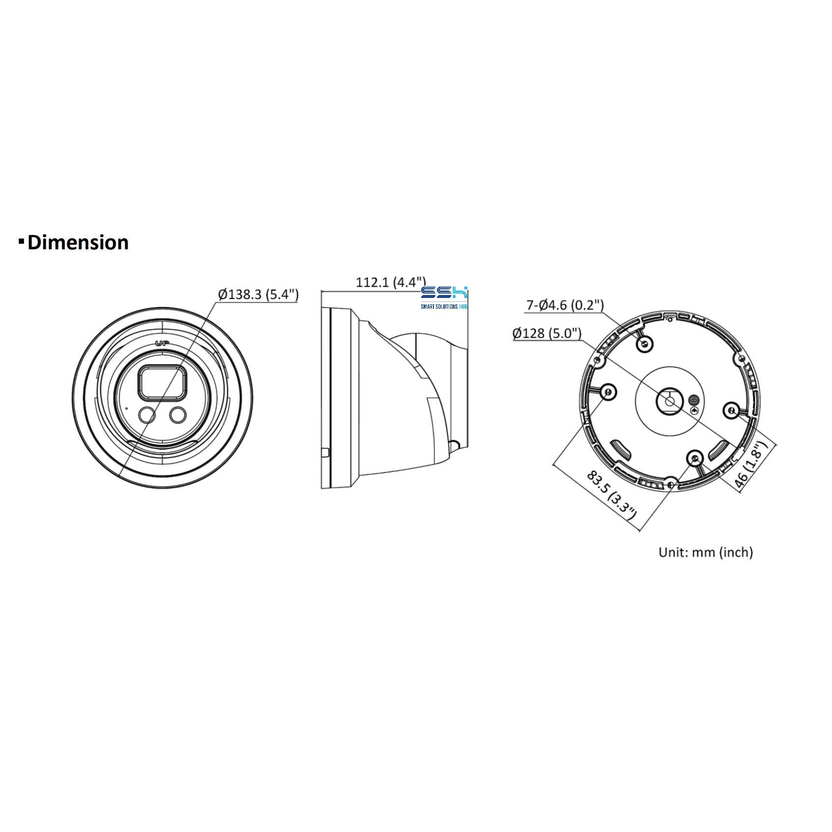 Hikvision Hilook IPC-T269H-MU/SL All-in-One Camera with Active Colour Deterrence
