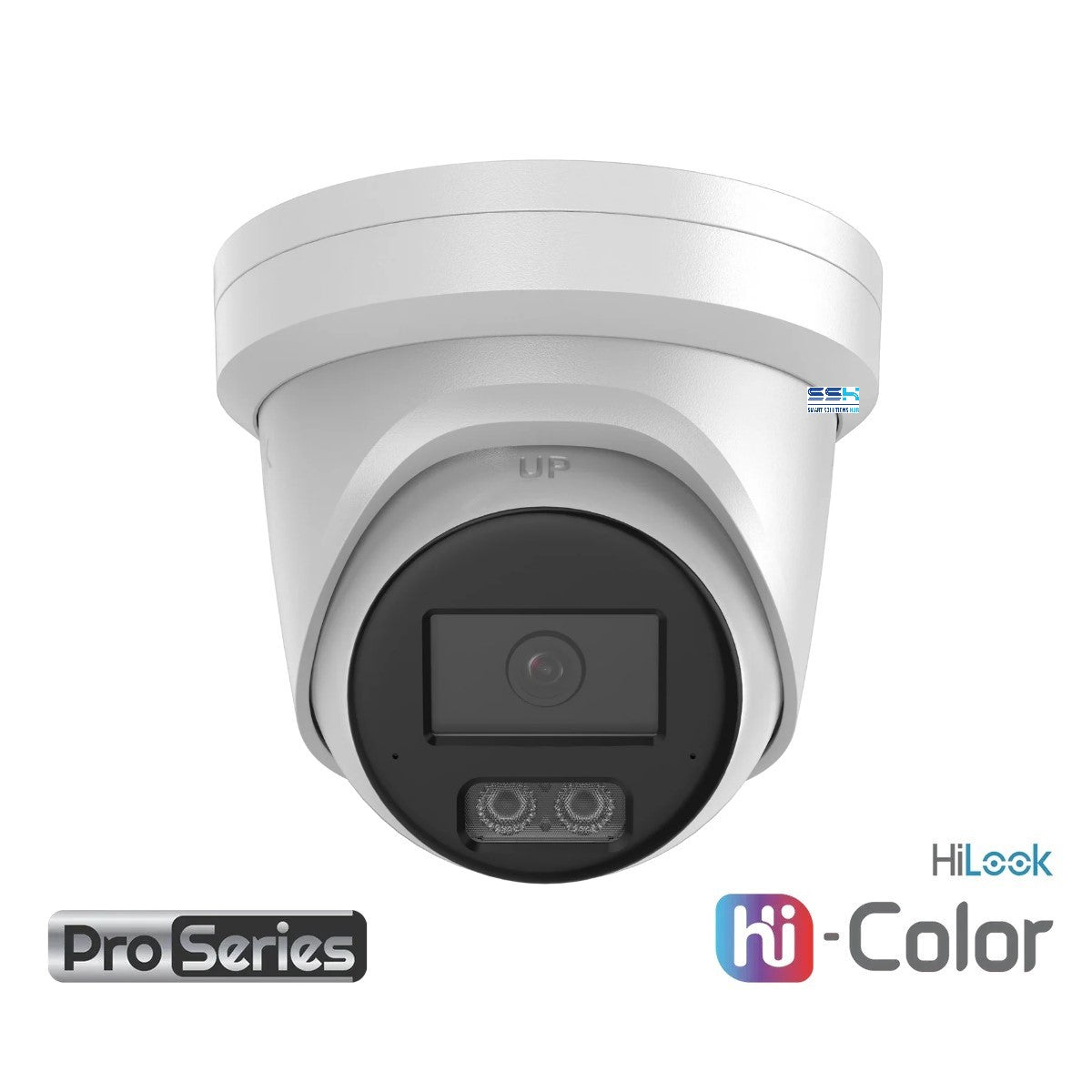 HiLook Hi Color Pro 8MP 4K 4CH CCTV Kit: 2 x IP Hi Color Camera + 4CH NVR