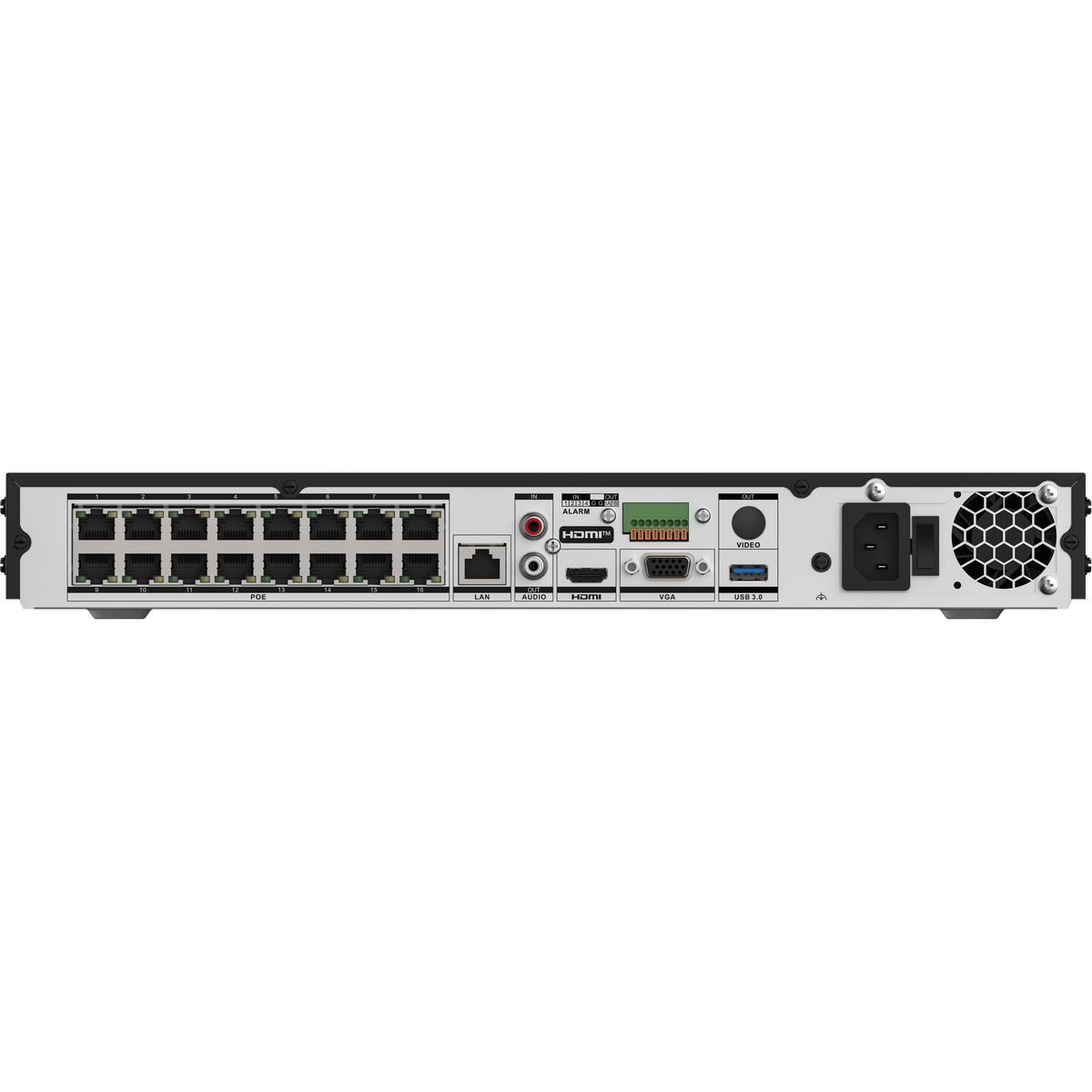 Hikvision DS-7616NXI-I2/16P/VPro 16CH 16 PoE AcuSeek AI NVR – 32MP, Dual HDD