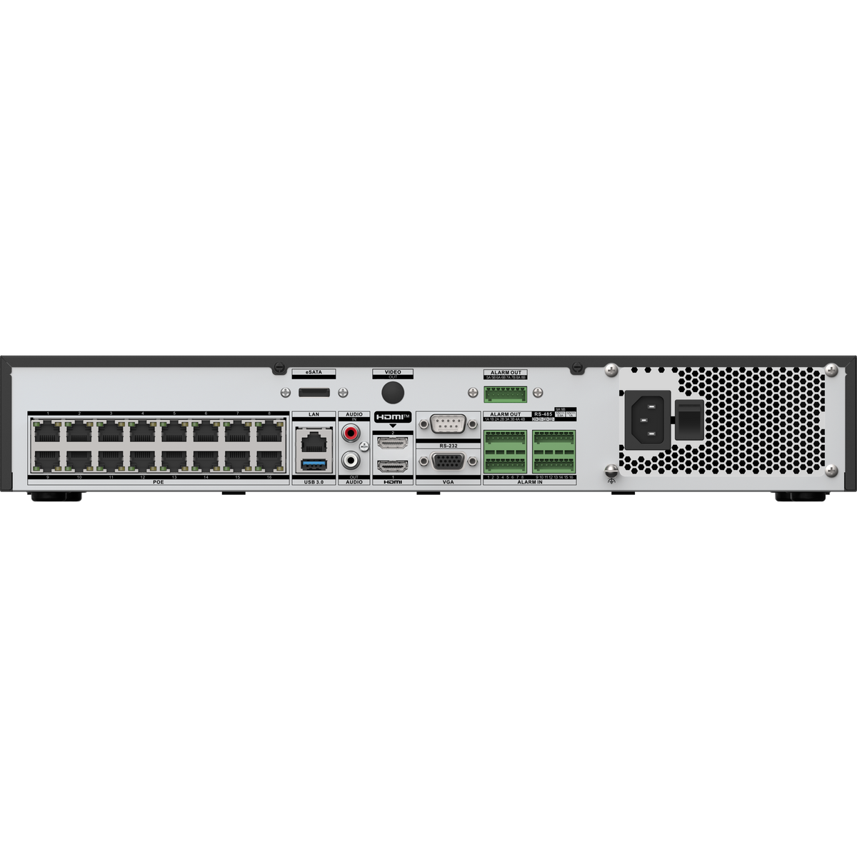 Hikvision DS-7732NXI-I4/16P/VPro 32CH 16 PoE AcuSeek AI NVR – 32MP, 4 HDD