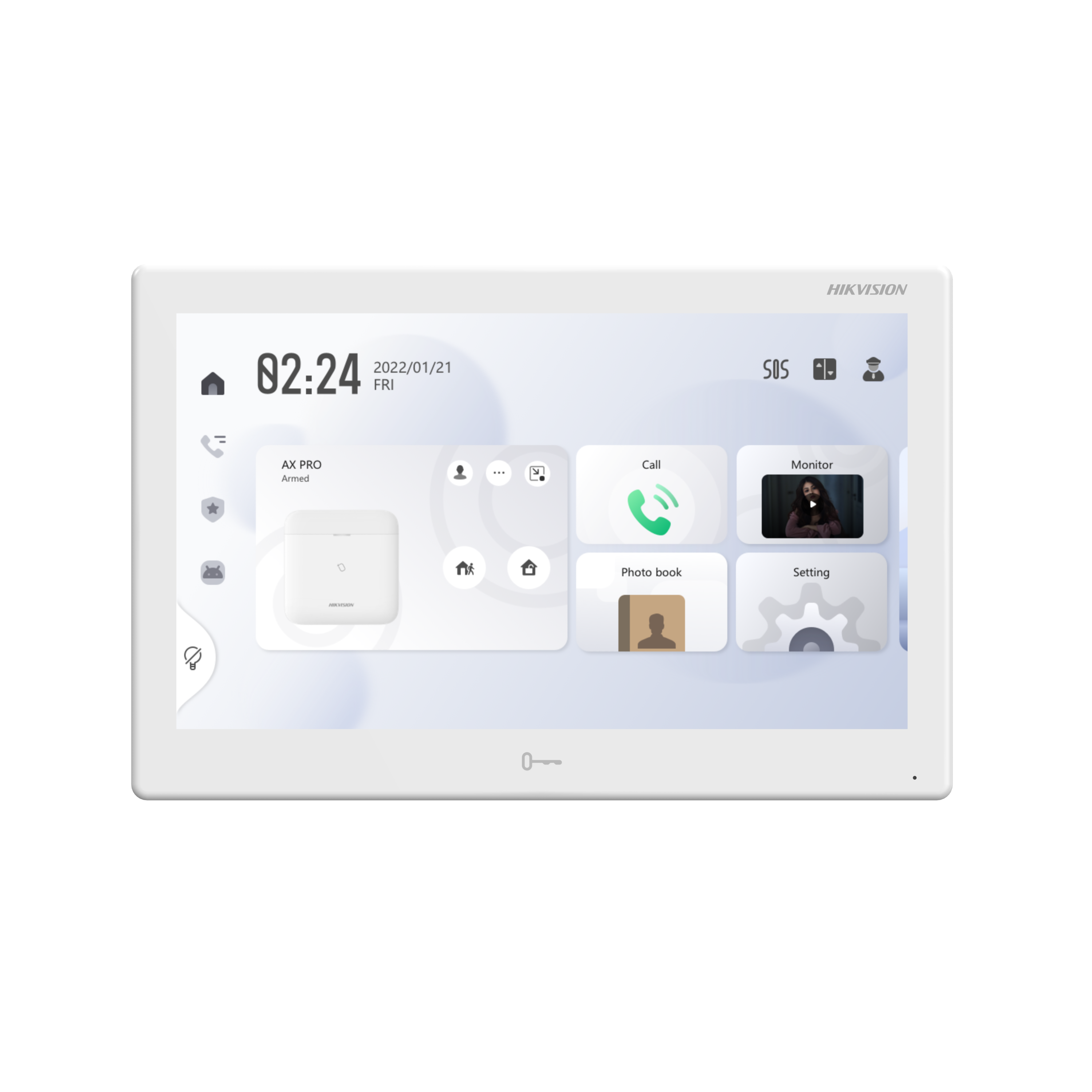 Hikvision DS-KH9510-WTE1 10-Inch Management Android IP Indoor Station