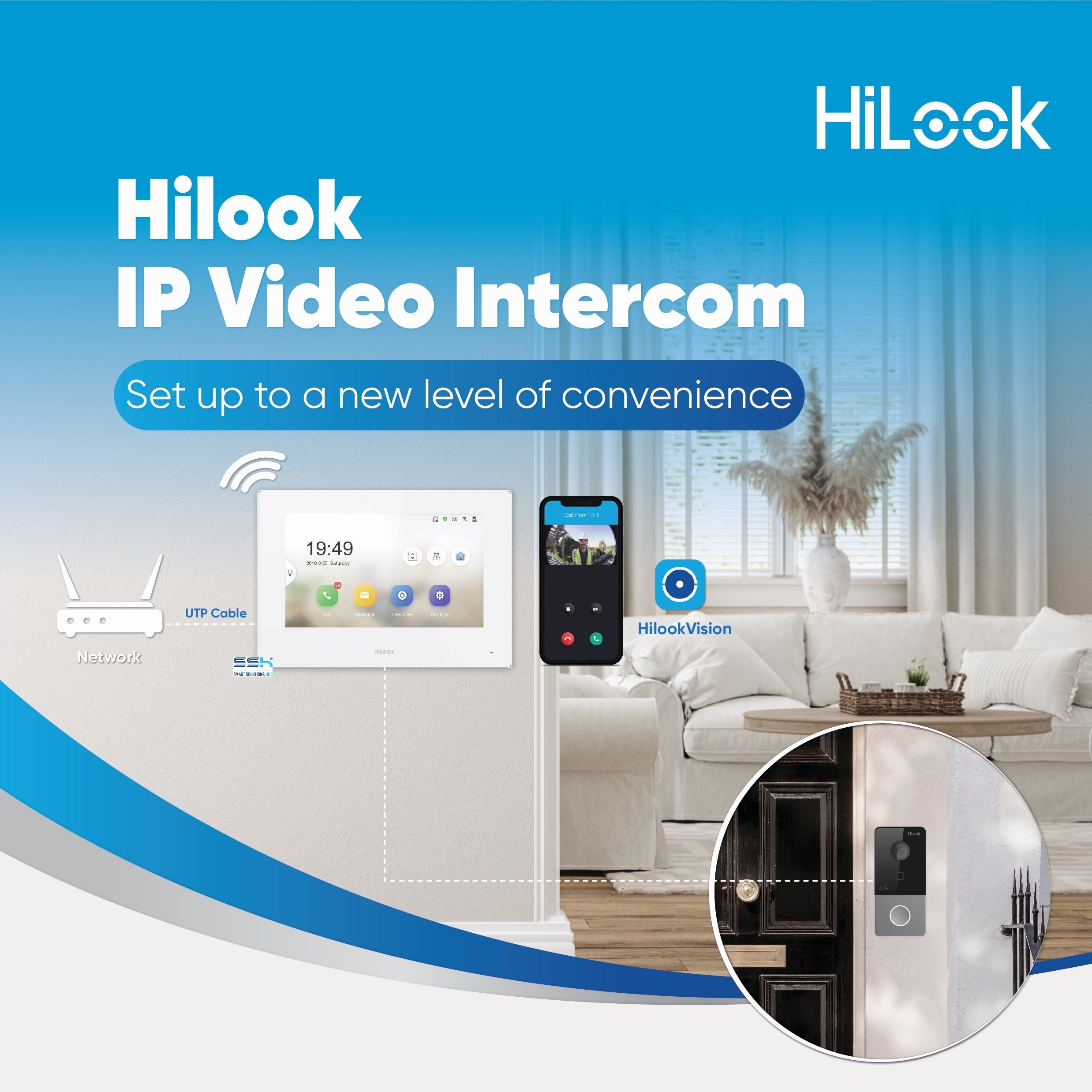 Hikvision Hilook IP HA-KIT-IP1 wifi Video Intercom Kit