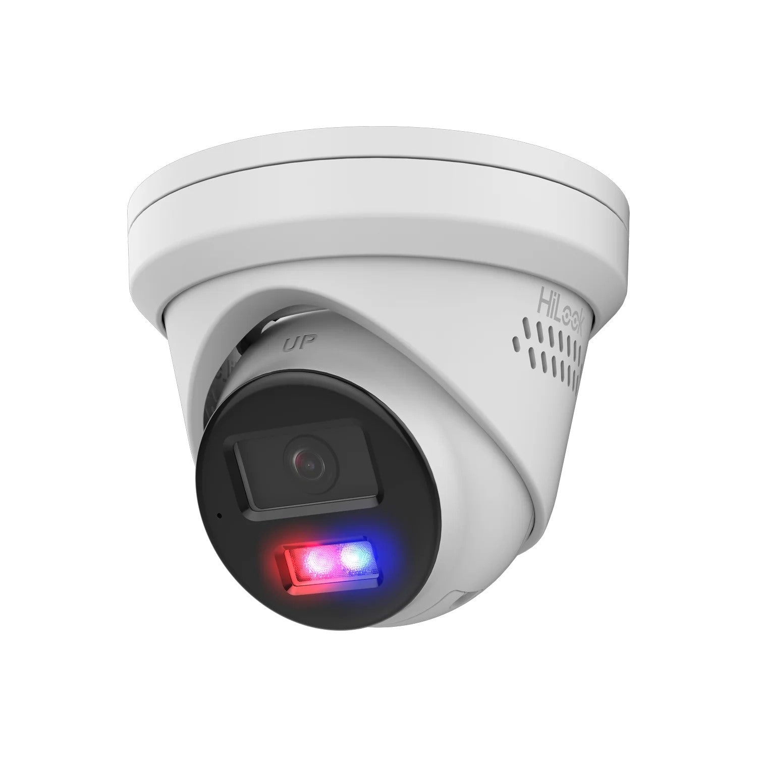HiLook 4K 8MP All-in-One Active Colour Deterrence 4CH CCTV Kit: 2 x IP Active Colour Camera + 4CH NVR