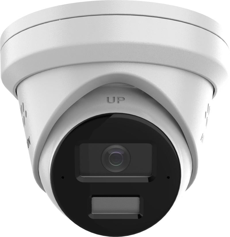 HiLook 4K 8MP All-in-One Active Colour Deterrence 4CH CCTV Kit: 2 x IP Active Colour Camera + 4CH NVR