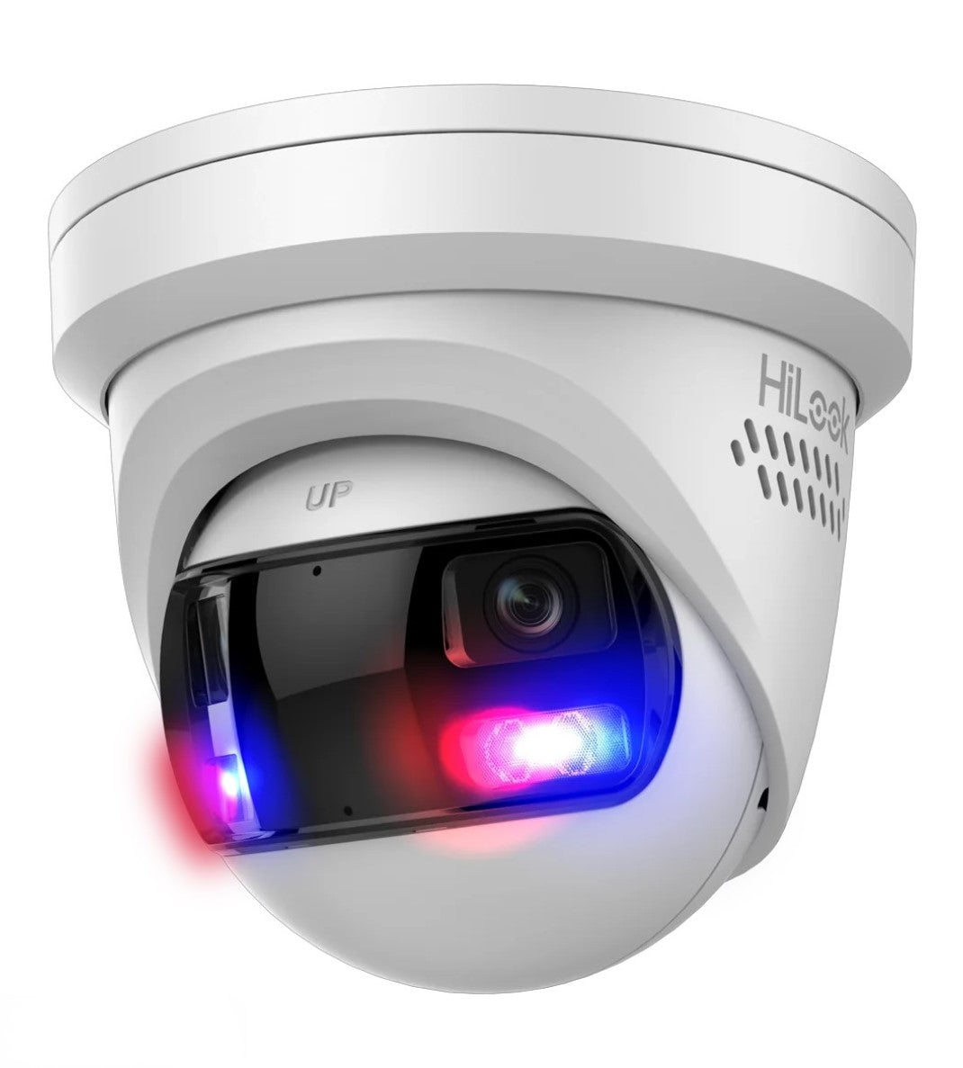 Hikvision Hilook Pro IPC-T289PH-MU/SL 8 MP Dual Lens Stitched Wide Angle Smart Hybrid Turret Network Camera - Civic Electronic