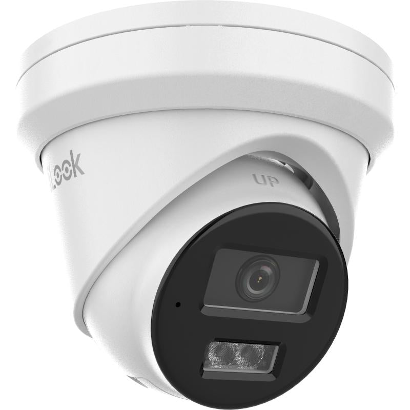 Hikvision HiLook 8MP 4K IntelliSense 4CH CCTV Kit: 4 x IP Turret Cameras + 4CH NVR