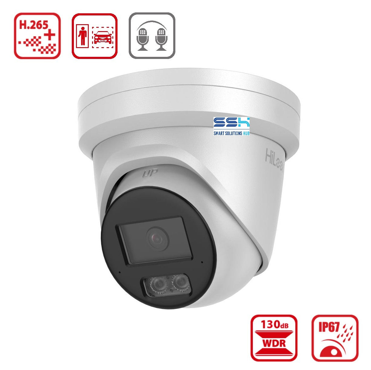 Hikvision Hilook Pro IPC-T581H-MU 8 MP Hi-Color Fixed Turret Network Camera