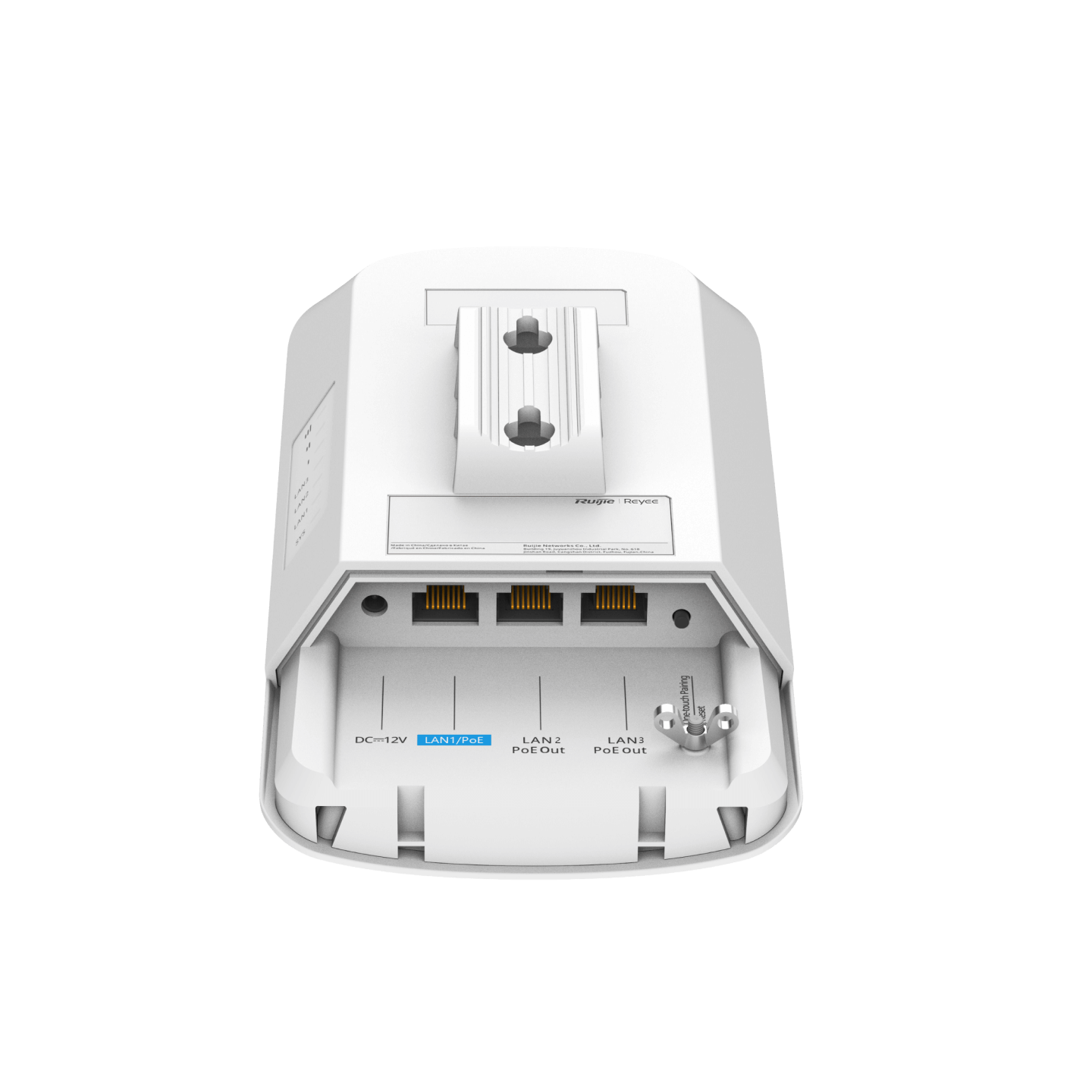 Ruijie Reyee RG-EST330F-P, 3 km, 13 dBi Wireless Bridge 3 x FE Ports, including 2 x PoE Out Ports - Civic Electronic