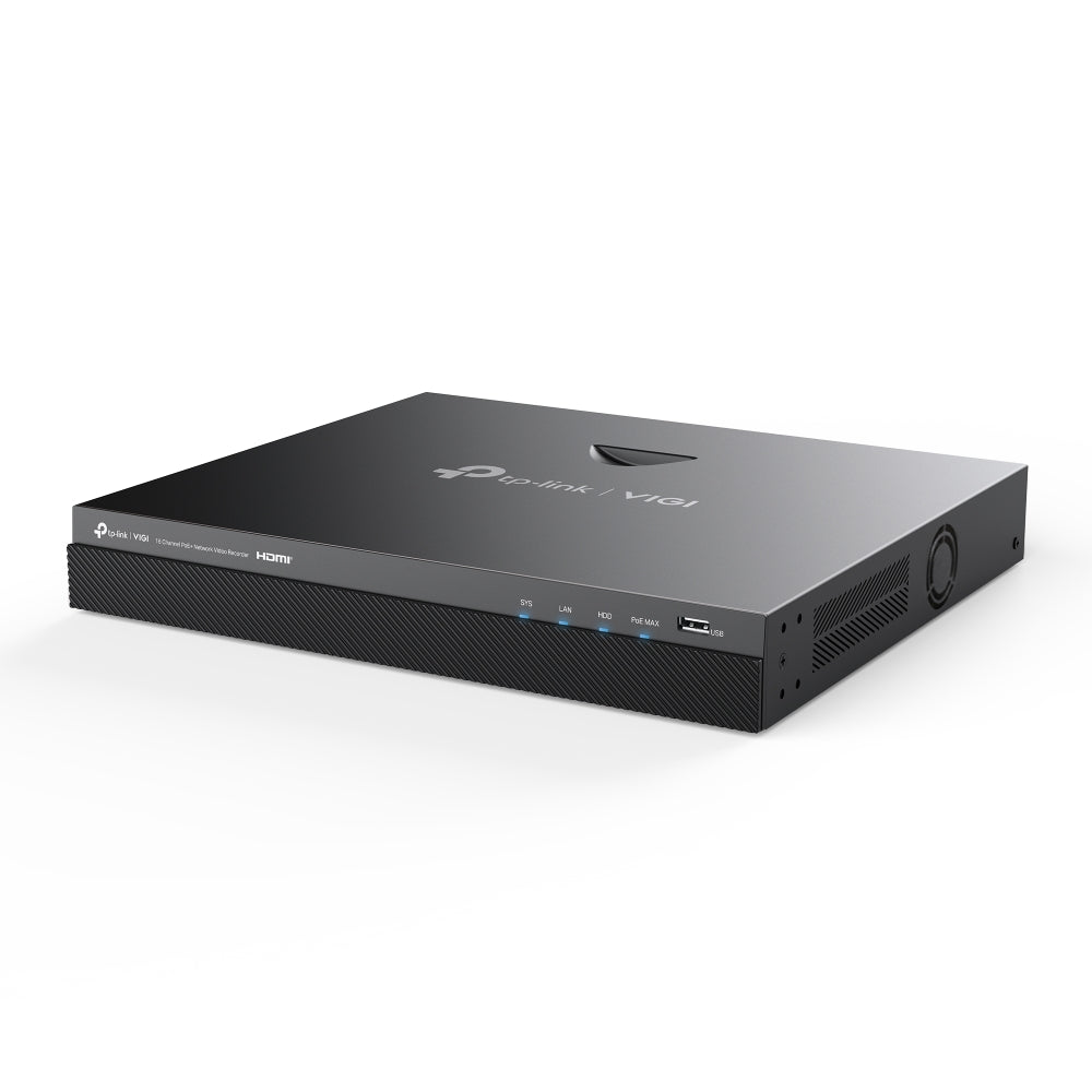 Tp-Link VIGI NVR2016H-16MP V2 16 Channel PoE  Network Video Recorder - Civic Electronic