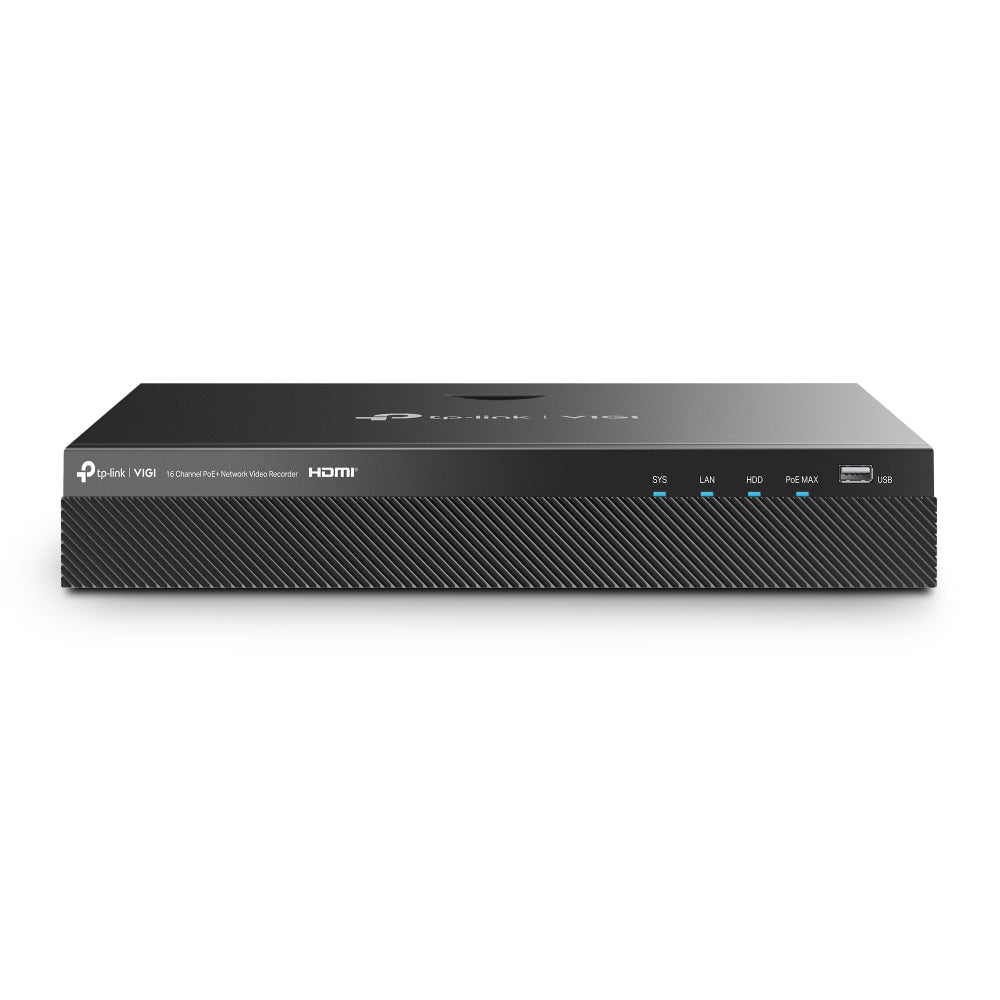 TP-Link VIGI NVR2016H-16P 16 Channel PoE+ Network Video Recorder