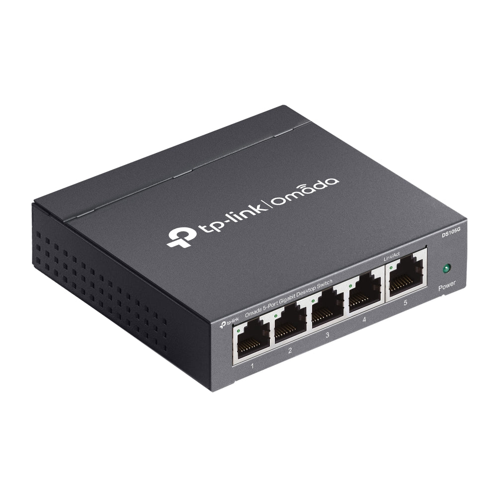 TP-Link Omada DS105G 5-Port Gigabit Desktop Switch - Civic Electronic