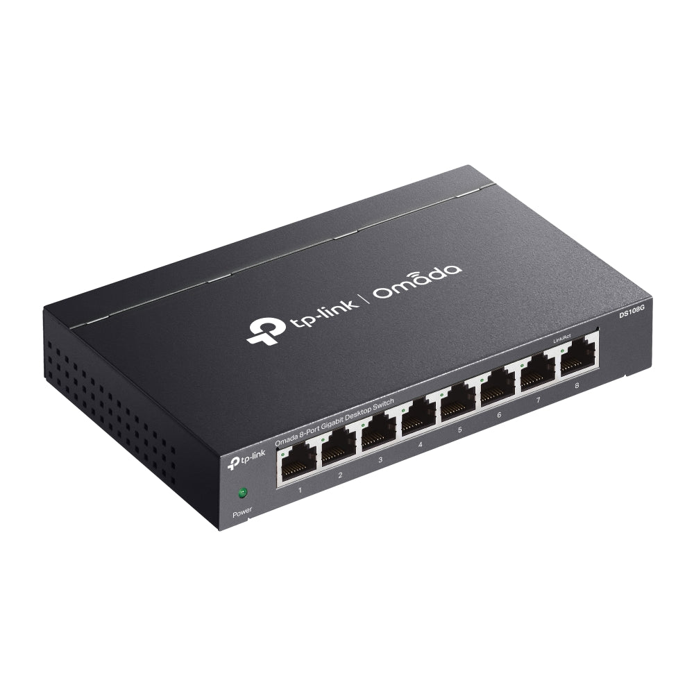 TP-Link Omada DS108G 8-Port Gigabit Desktop Switch - Civic Electronic