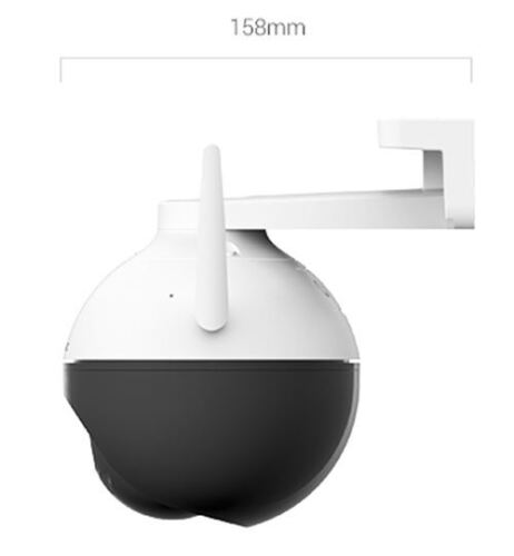EZVIZ C8W 4MP 2K Outdoor Pan & Tilt,Colour Night Vision, Two-Way Talk