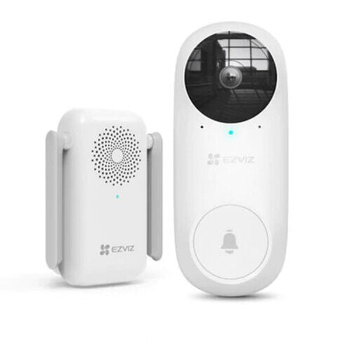 Ezviz DB2C WiFi Battery Doorbell with Indoor Chime and 2MP AI Human Detection