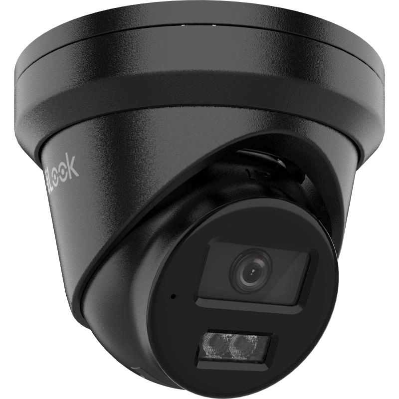 Hikvision HiLook 8MP 4K IPC-T381H-MU IntelliSense Turret IP Camera with Built in Mic white - Civic Electronic