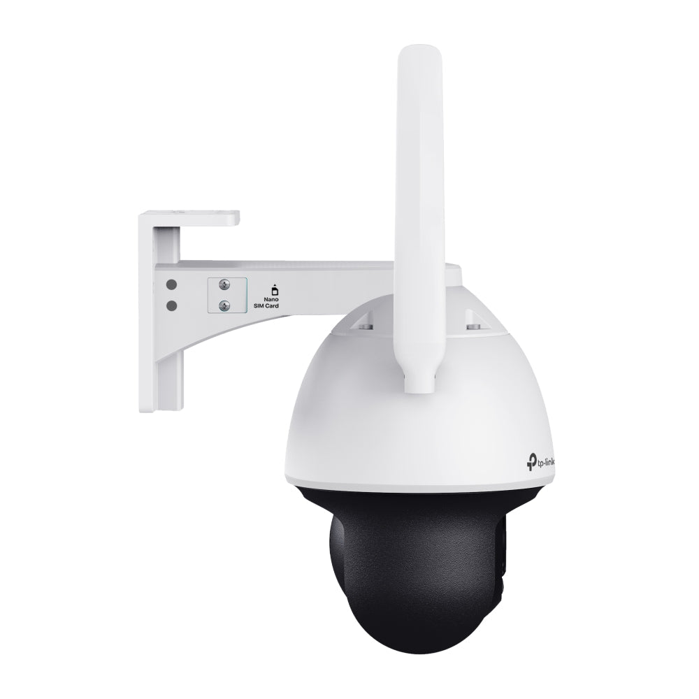 TP-Link VIGI 4MP Outdoor Full-Colour 4G Pan Tilt Network Camera - Civic Electronic