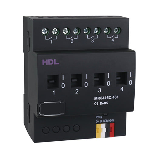 HDL 4CH 16A High Power Switch Actuator with Current Detection MR0416C.431