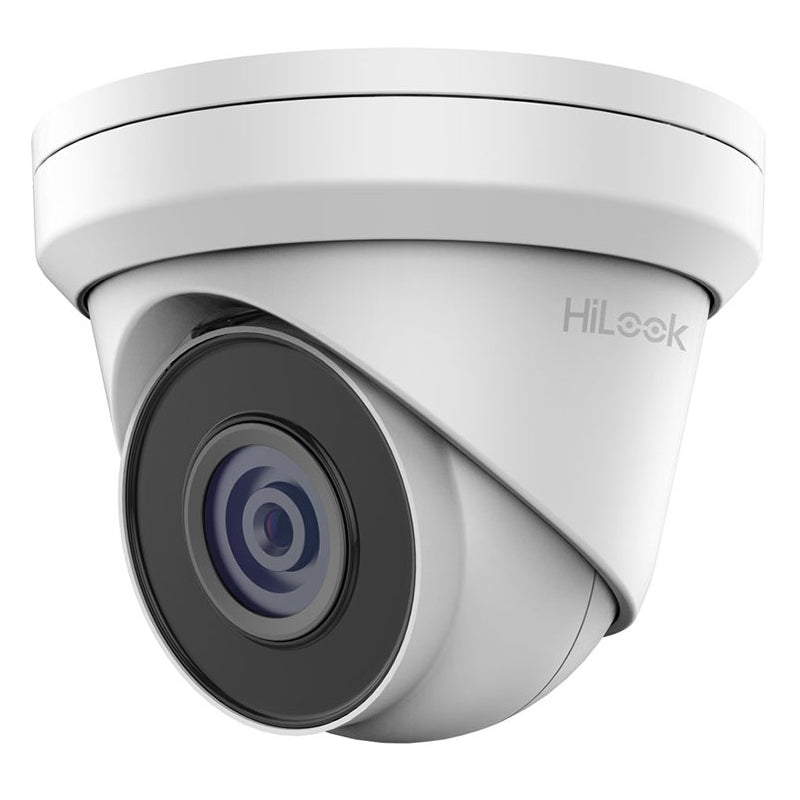 Hikvision HiLook 8MP 4K 4CH CCTV Kit: 4 x IP Turret Cameras + 4CH NVR