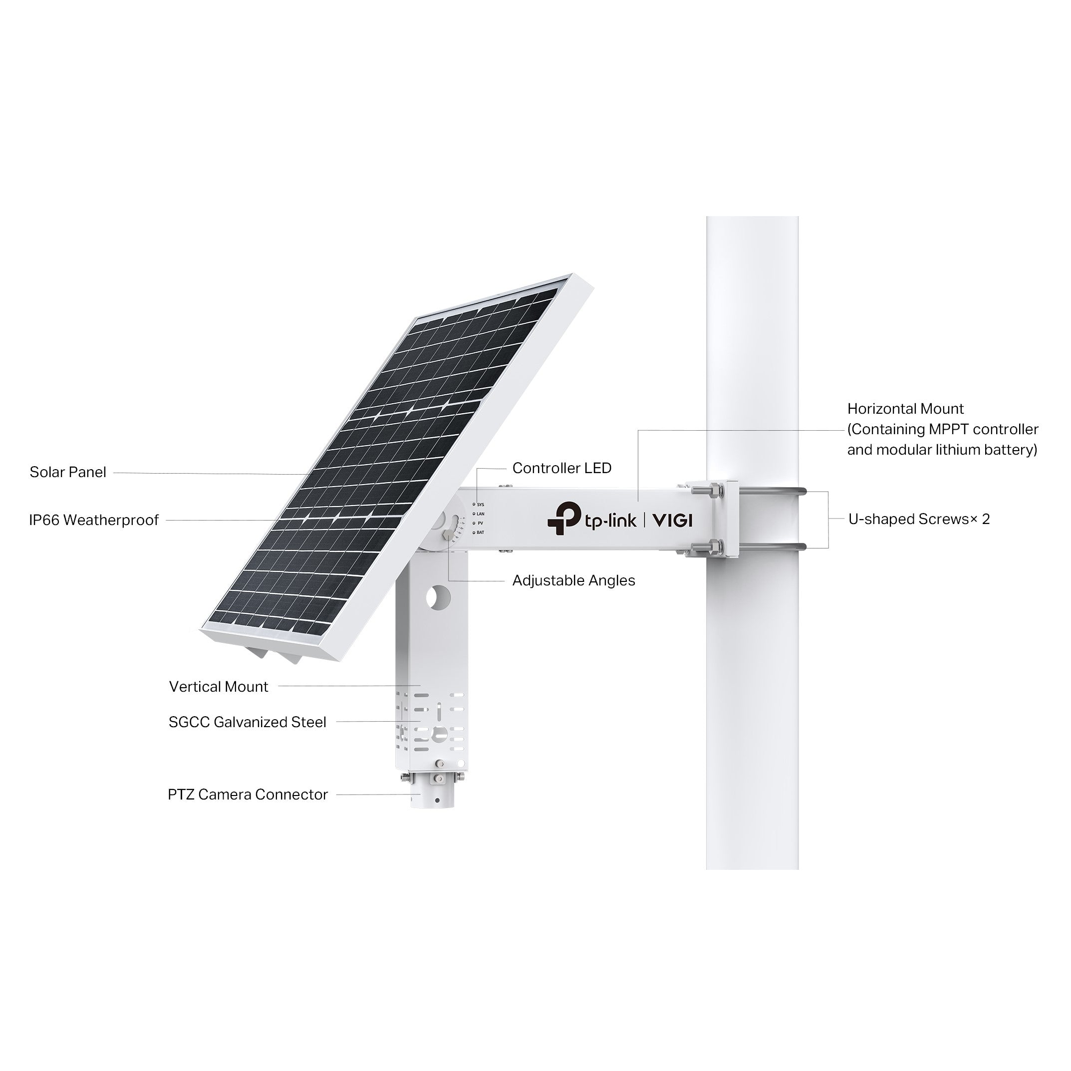 TP-Link VIGI SP6030 VIGI Intelligent Solar Power Supply System