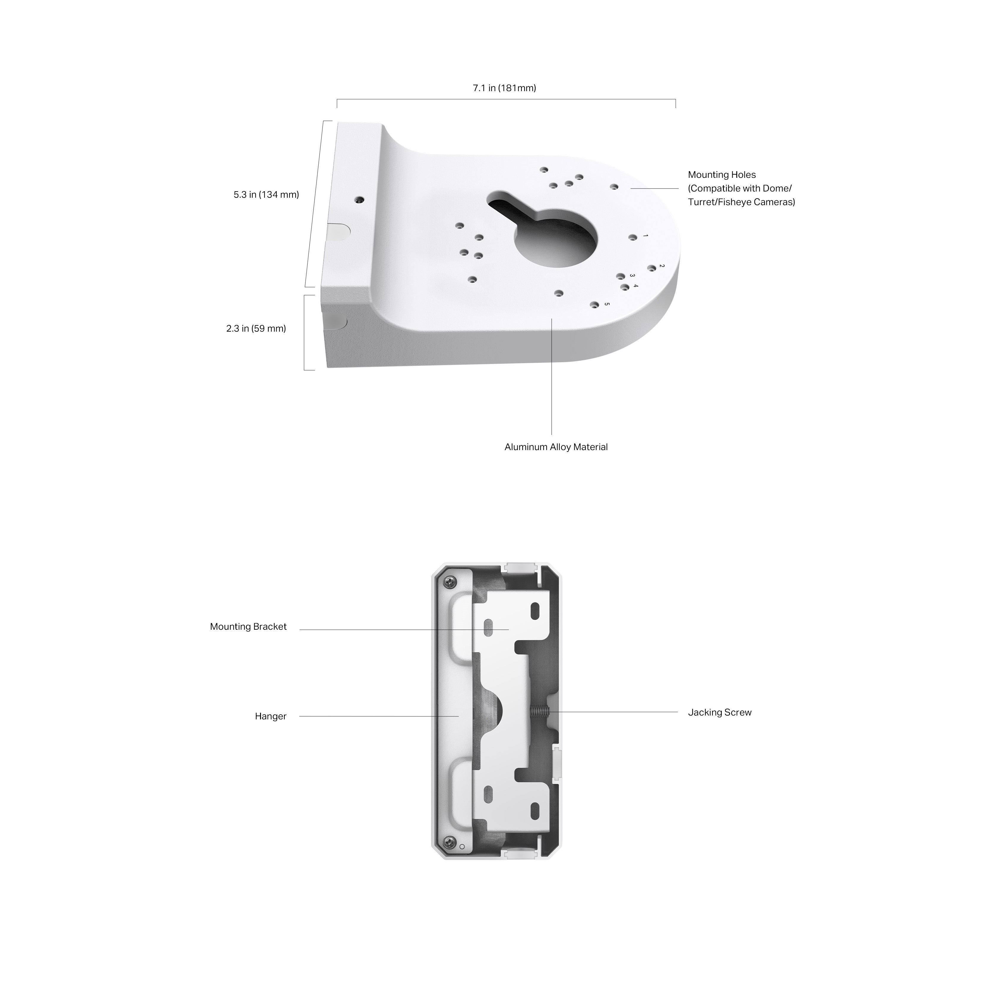 TP-Link VIGI VJB-240 Network Camera Junction Box
