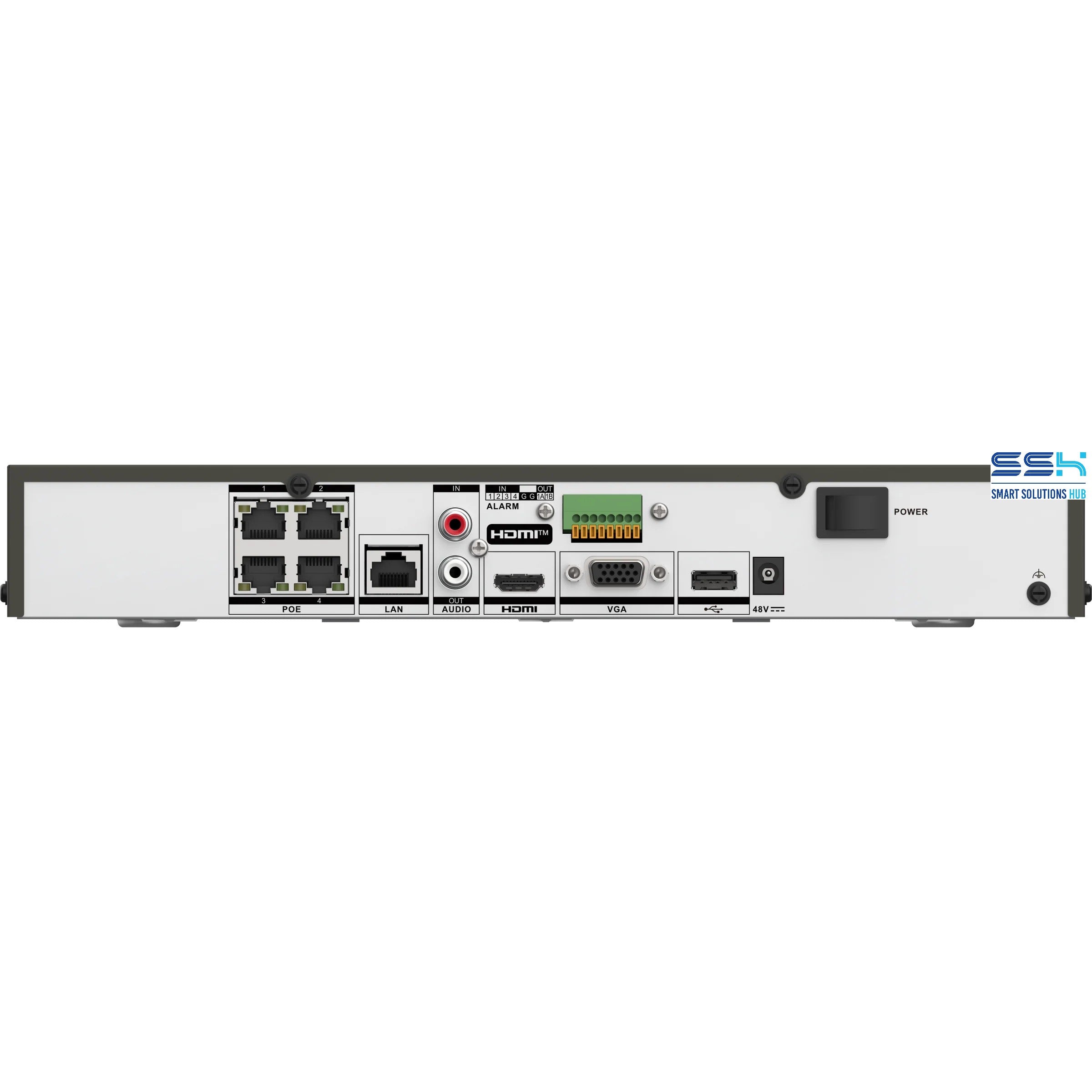 Hikvision DS-7604NI-M1/4P 4-Channel 1U 4K NVR