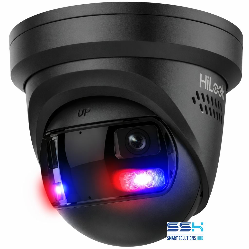 Hikvision Hilook Pro IPC-T289PH-MU/SL 8 MP Dual Lens Stitched Wide Angle Smart Hybrid Turret Network Camera