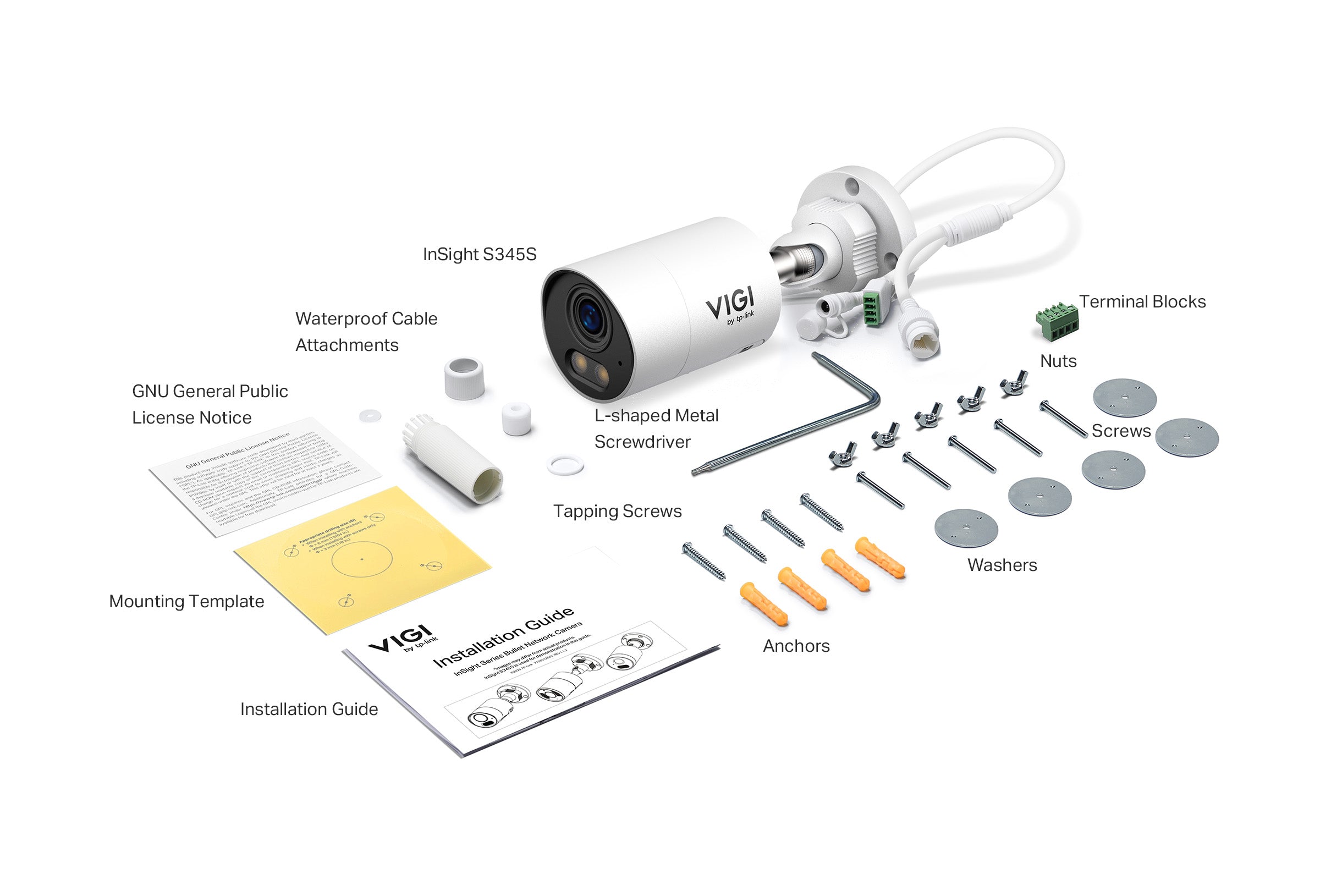 TP-Link VIGI InSight S345S 4MP Outdoor ColourPro 2.0 Bullet Network Camera
