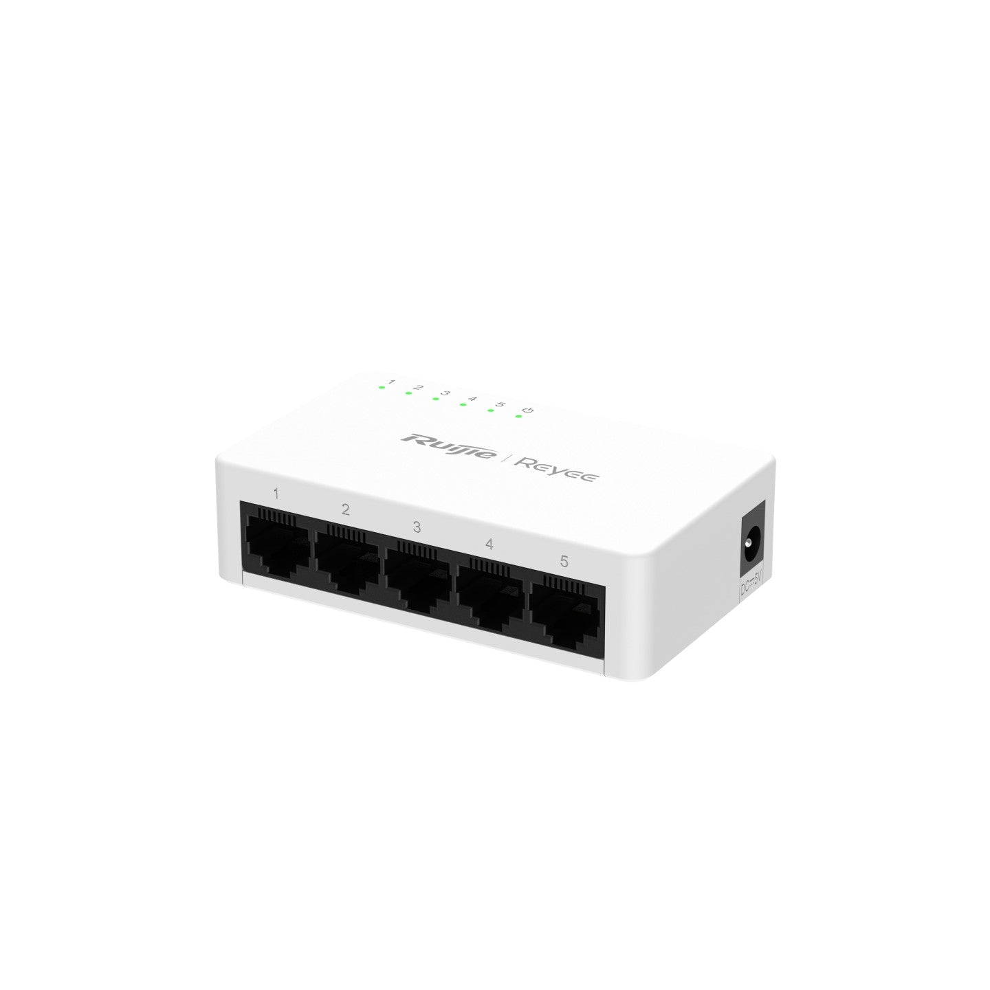 Ruijie Reyee RG-ES05G-L, 5-Port 10/100/1000 Mbps Unmanaged Non-PoE Switch - Civic Electronic