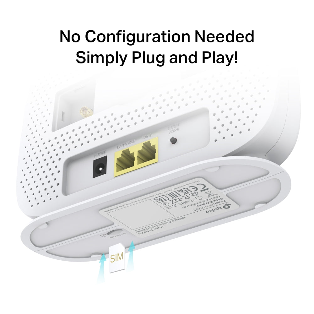 TP-Link TL-MR105 300 Mbps Wireless N 4G LTE Router - Civic Electronic