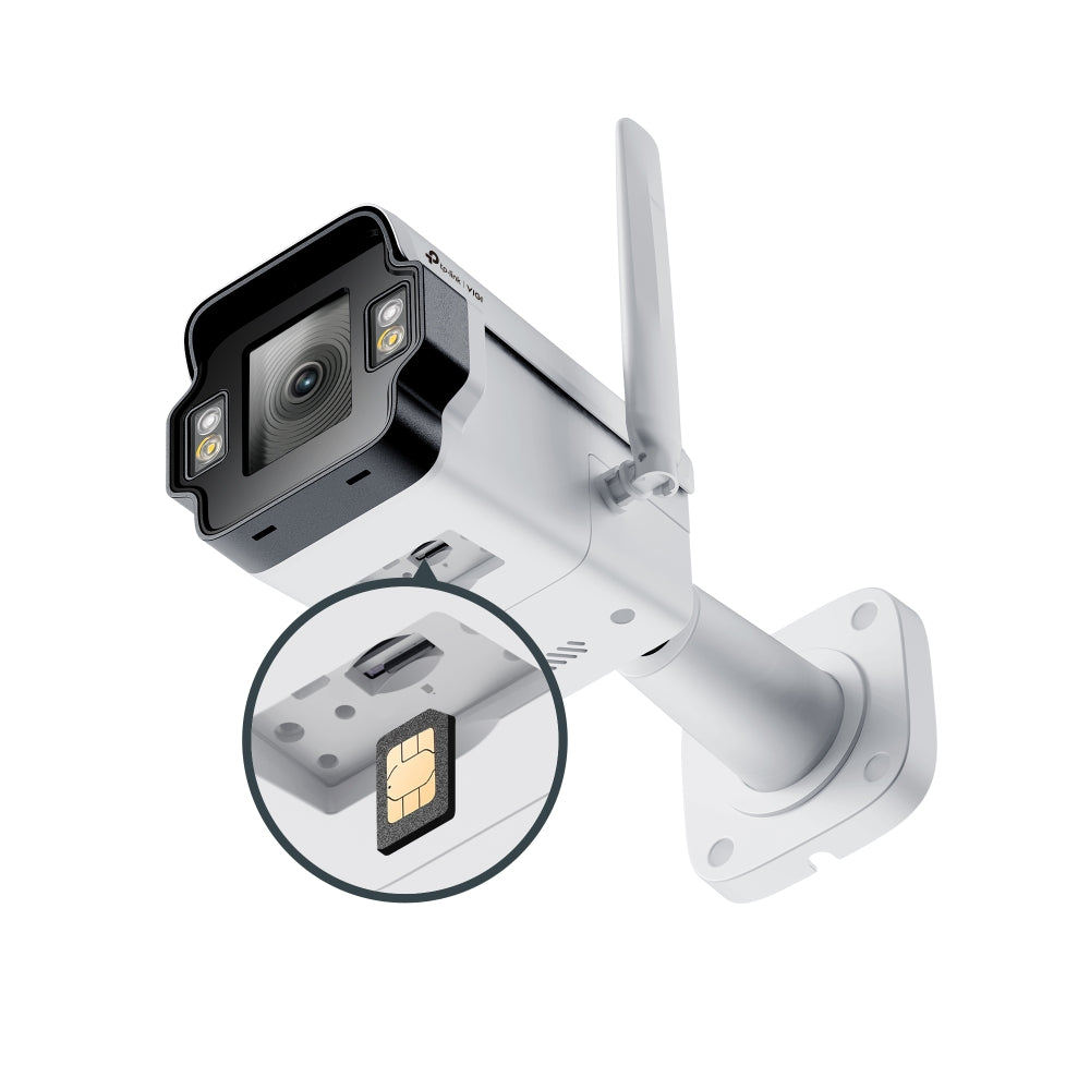 TP-Link VIGI InSight S345-4G 4MP Outdoor Full-Colour 4G Bullet Network Camera - Civic Electronic