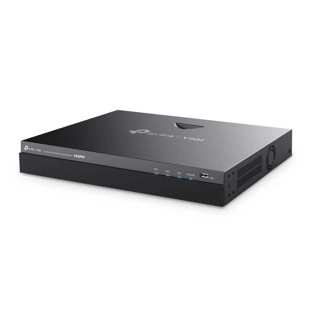 TP-Link VIGI NVR2016H-16P 16 Channel PoE+ Network Video Recorder