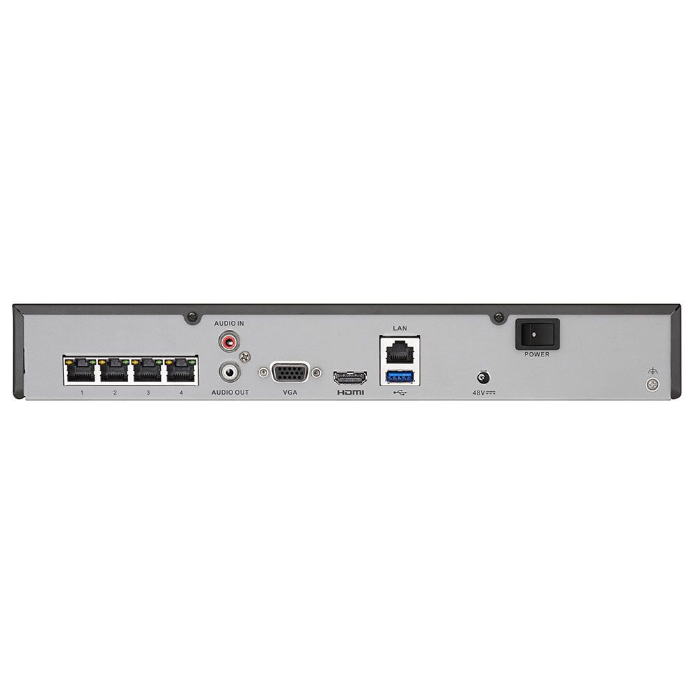 hikvision nvr 4 channel 4k