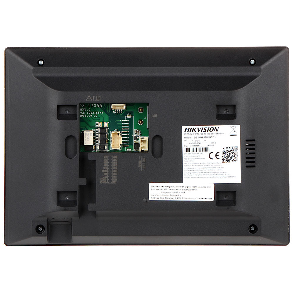 Hikvision 2nd Gen IP DS-KIS602(B) Video Intercom Kit with Surface Mount