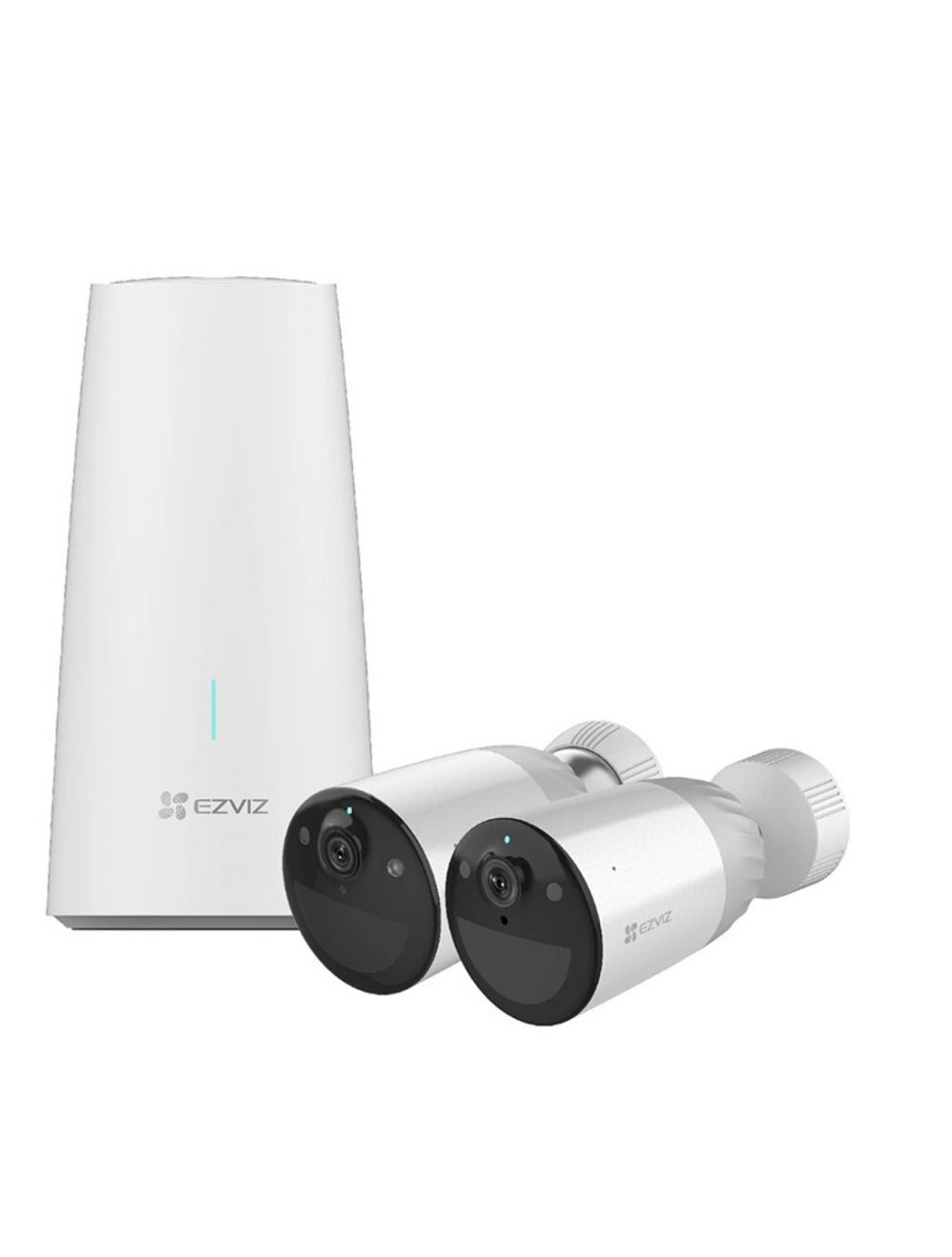 EZVIZ BC1-B2 Wire-Free Smart Camera System - 2 Pack 1080p Color Night Vision MicroSD Slot