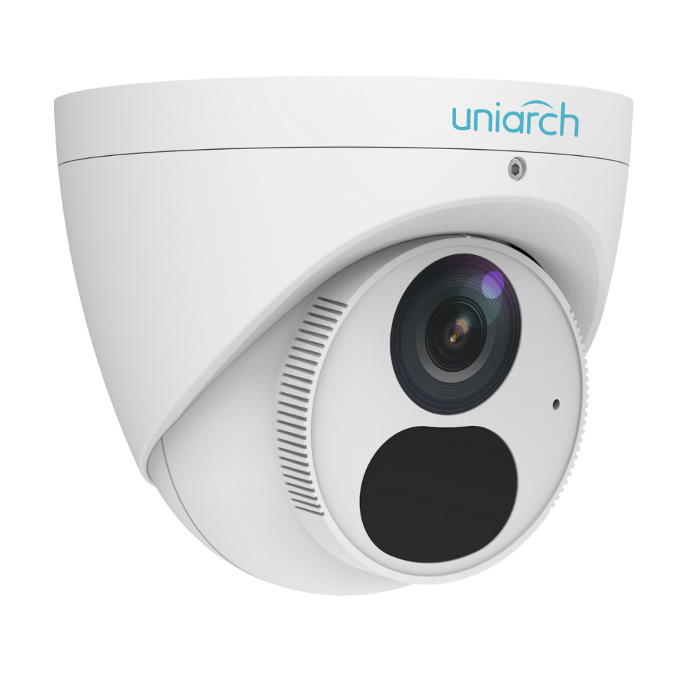 Uniarch 8MP Starlight 8Ch Kit, 16ch NVR Pro Series 4K NVR-216E-P16, Powered by Uniview